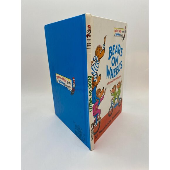 Vintage Dr. Seuss Bears on Wheels Hardcover Children's Book - Picture 2 of 6